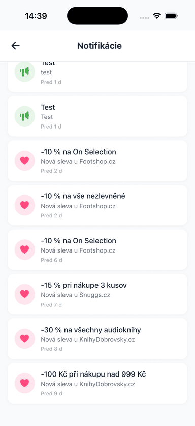 Notifikácie